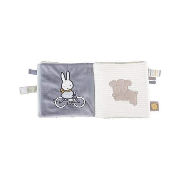 Υφασμάτινο Βιβλίο Miffy Fluffy Το Πρώτο μου Βιβλίο Μέντα