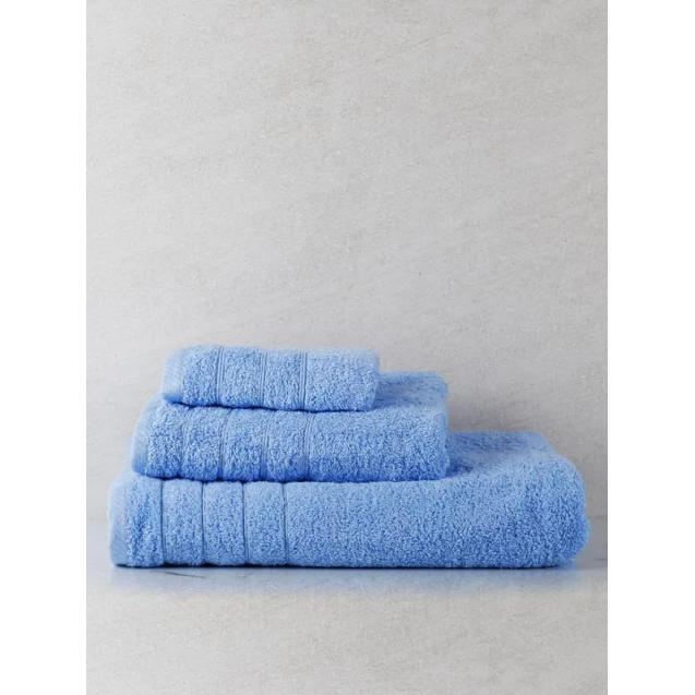 Σετ Πετσέτες 3 Τεμαχίων Anesis Cotton Pennie Σιέλ