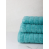 Σετ Πετσέτες 3 Τεμαχίων Anesis Cotton Pennie Πετρόλ
