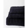 Σετ Πετσέτες 3 Τεμαχίων Anesis Cotton Pennie Μαύρο