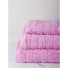 Σετ Πετσέτες 3 Τεμαχίων Anesis Cotton Pennie Λιλά