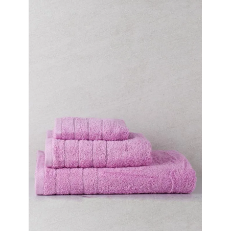 Σετ Πετσέτες 3 Τεμαχίων Anesis Cotton Pennie Λιλά