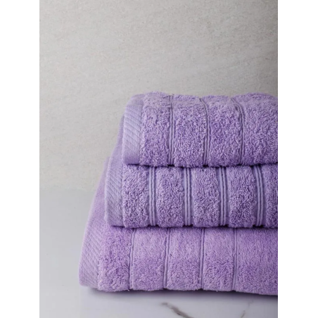 Σετ Πετσέτες 3 Τεμαχίων Anesis Cotton Pennie Λεβάντα