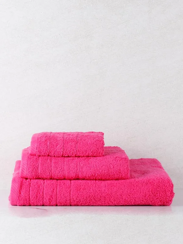 Πετσέτα Χεριών Anesis Cotton Pennie Φούξια 30x50