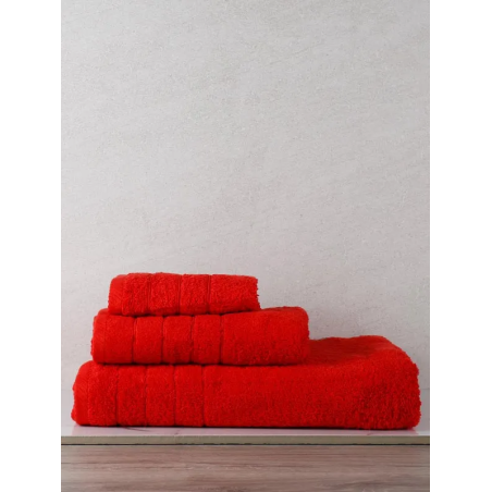 Πετσέτα Χεριών Anesis Cotton Pennie Κόκκινο 30x50