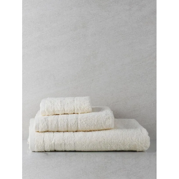 Πετσέτα Χεριών Anesis Cotton Pennie Εκρού 30x50