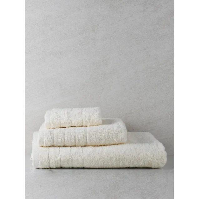Πετσέτα Χεριών Anesis Cotton Pennie Εκρού 30x50