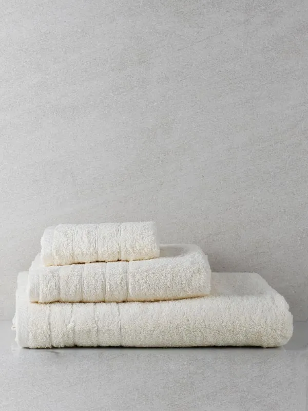 Πετσέτα Χεριών Anesis Cotton Pennie Εκρού 30x50