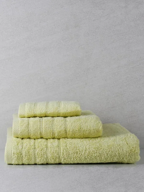 Πετσέτα Προσώπου Anesis Cotton Pennie Φυστικί 50x100