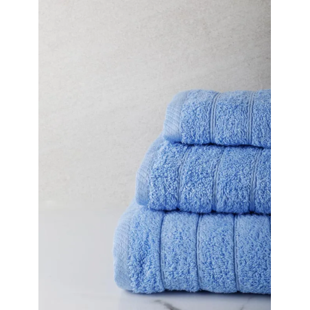Πετσέτα Προσώπου Anesis Cotton Pennie Σιέλ 50x100