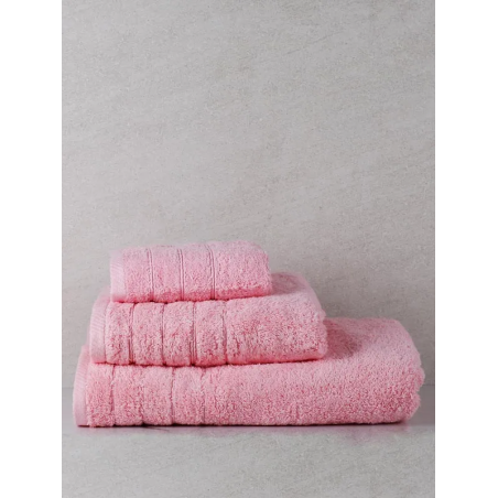 Πετσέτα Προσώπου Anesis Cotton Pennie Ροζ 50x100