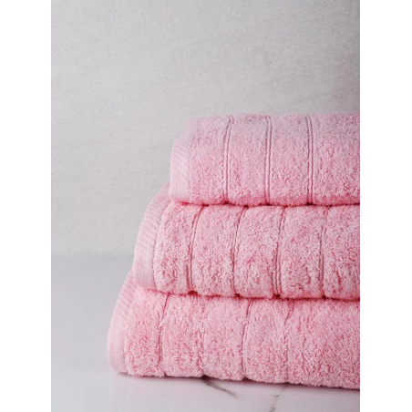 Πετσέτα Προσώπου Anesis Cotton Pennie Ροζ 50x100