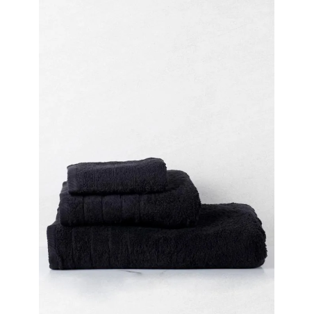 Πετσέτα Προσώπου Anesis Cotton Pennie Μαύρο 50x100