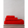 Πετσέτα Προσώπου Anesis Cotton Pennie Κόκκινο 50x100