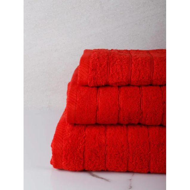 Πετσέτα Προσώπου Anesis Cotton Pennie Κόκκινο...