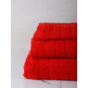 Πετσέτα Προσώπου Anesis Cotton Pennie Κόκκινο 50x100