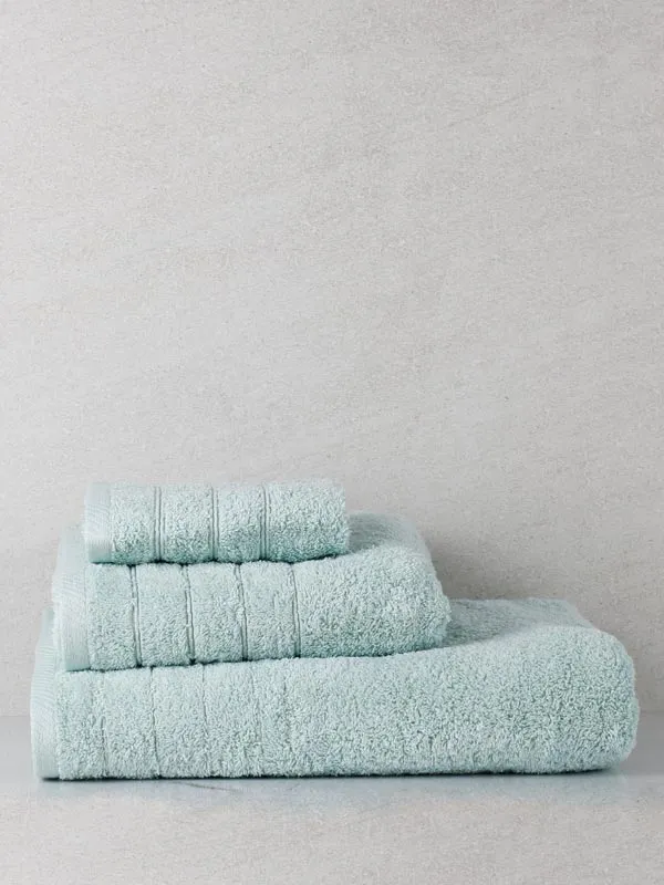 Πετσέτα Προσώπου Anesis Cotton Pennie Light Aqua 50x100