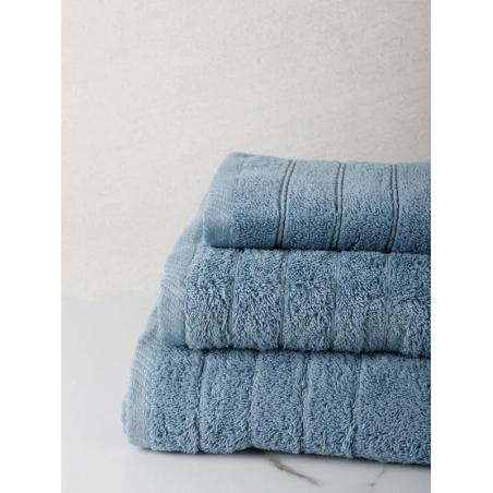 Πετσέτα Προσώπου Anesis Cotton Pennie Aqua 50x100