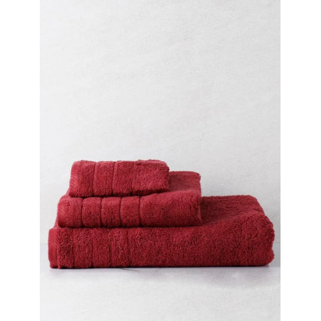 Πετσέτα Χεριών Anesis Cotton Pennie Μπορντό 30x50