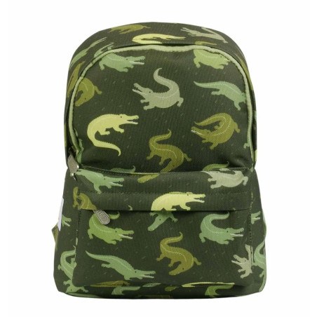 Παιδικό Σακίδιο Πλάτης A Little Lovely Company Crocodiles 23,5x30x10 BPCRGR70