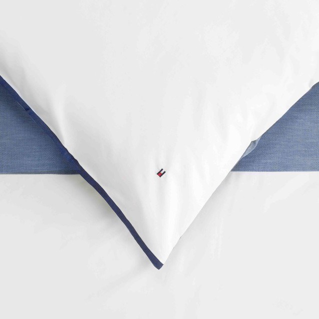 Μαξιλαροθήκη Tommy Hilfiger Tailor Organic Ραφ...