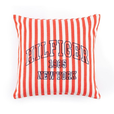 Μαξιλαροθήκη Διακόσμησης Tommy Hilfiger Canvas Montauk Κοραλί 40x40