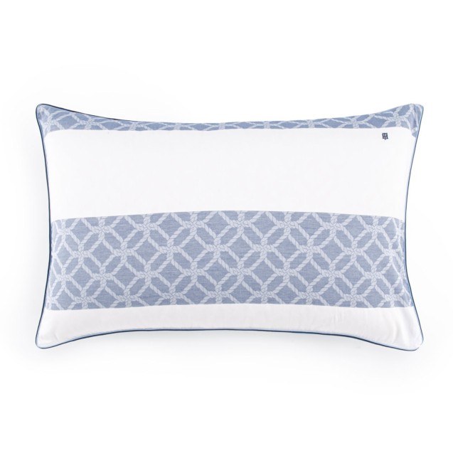 Μαξιλαροθήκη Oxford Tommy Hilfiger Newport Μπλε...