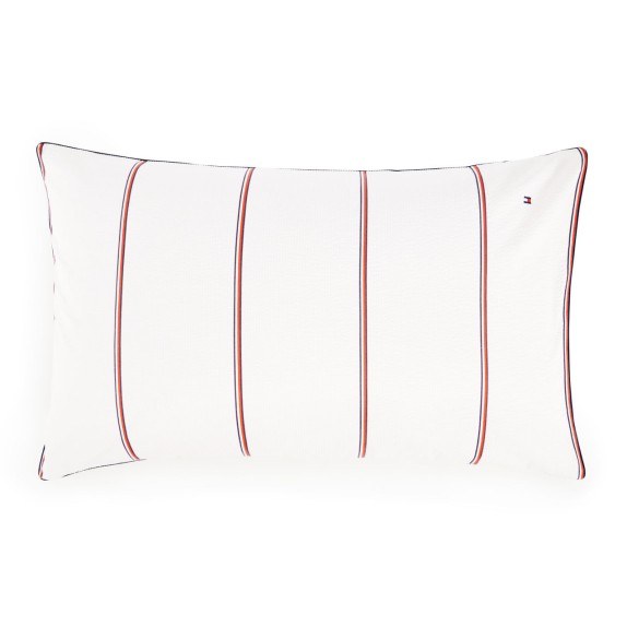 Μαξιλαροθήκη Tommy Hilfiger James Λευκό 50x80