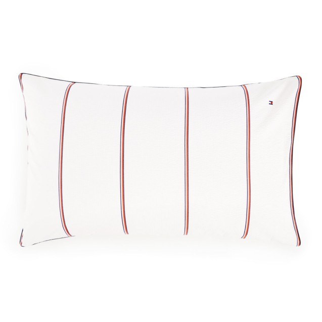 Μαξιλαροθήκη Tommy Hilfiger James Λευκό 50x80