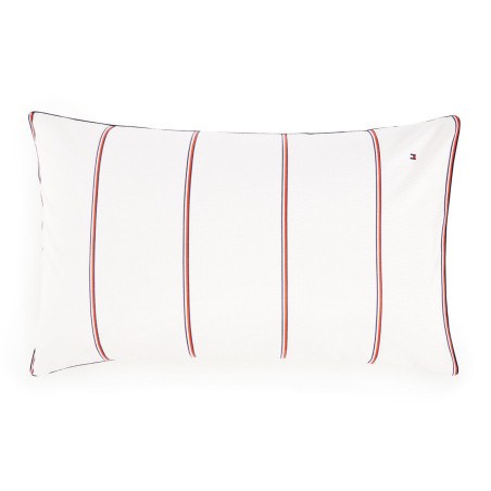Μαξιλαροθήκη Tommy Hilfiger James Λευκό 50x80