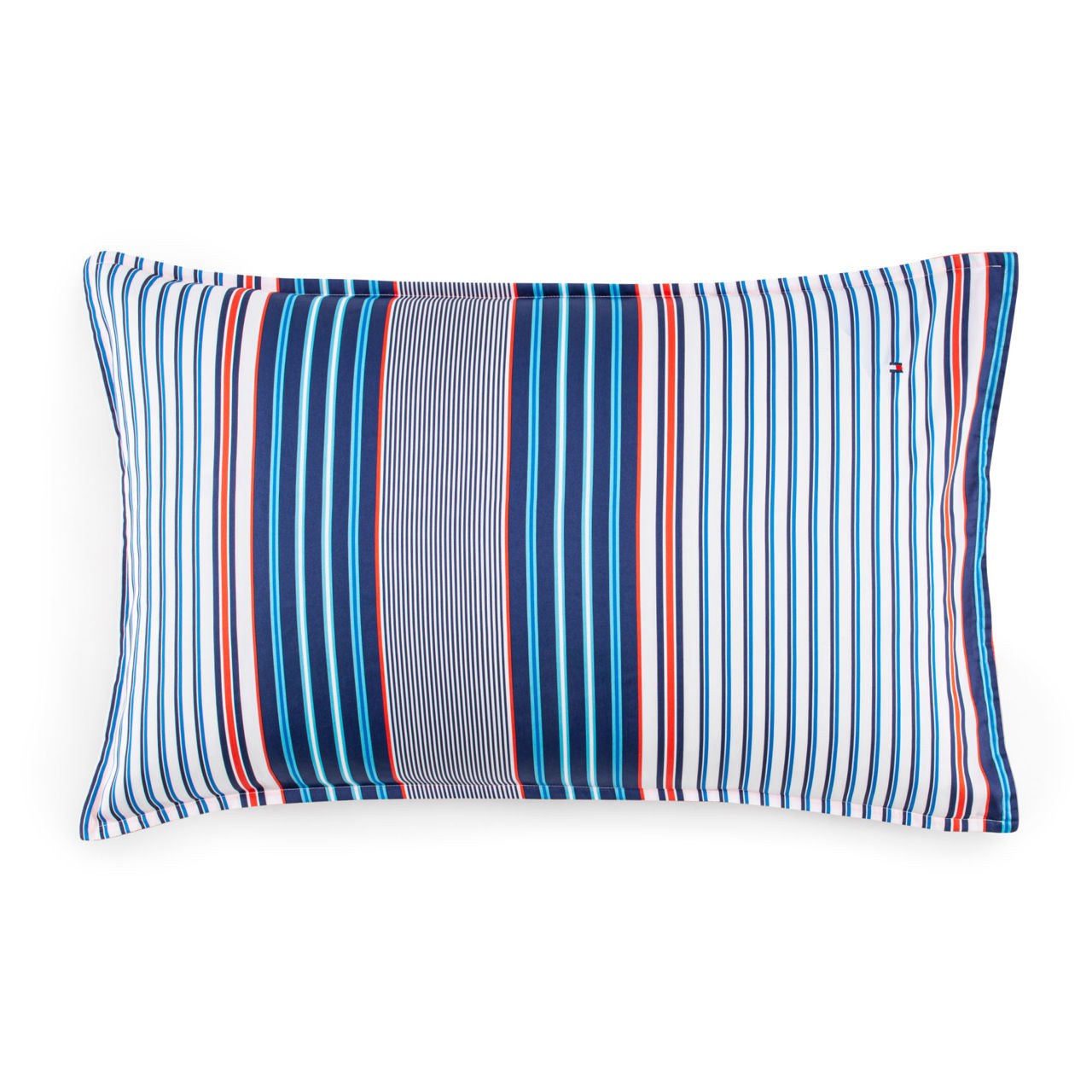 Μαξιλαροθήκη Oxford Tommy Hilfiger Montauk Κοραλί 50x80