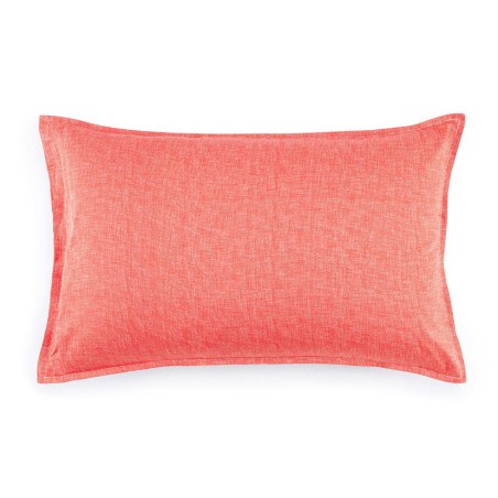 Μαξιλαροθήκη Oxford Tommy Hilfiger Montauk Κοραλί 50x80