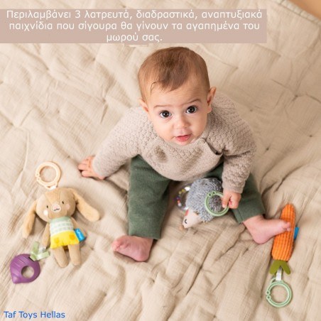 Σετ Κρεμαστά Παιχνίδια Δραστηριοτήτων Taf Toys Activity Toys Kit T-13225