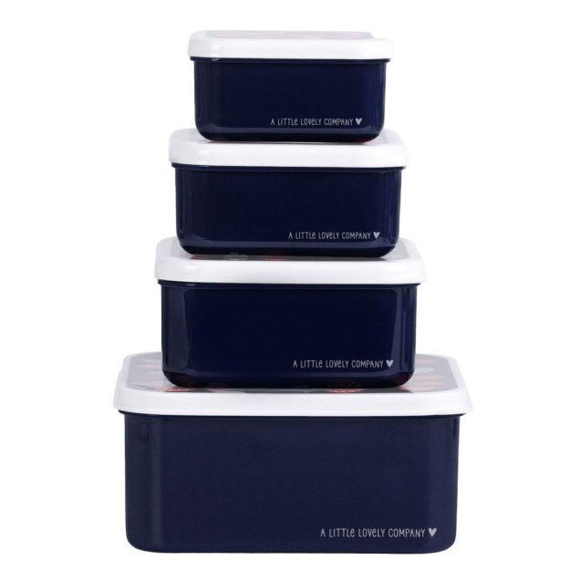 Σετ Δοχεία Φαγητού 4 Τεμαχίων A Little Lovely...