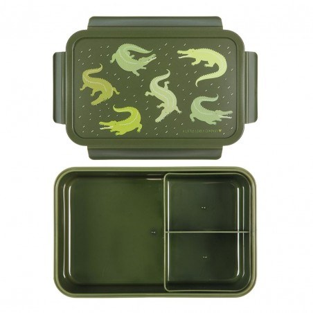 Δοχείο Φαγητού A Little Lovely Company Bento Crocodiles SBCRGR54