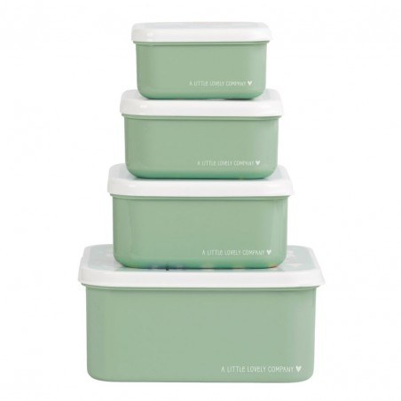 Σετ Δοχεία Φαγητού 4 Τεμαχίων A Little Lovely Company Joy SBSEJO62