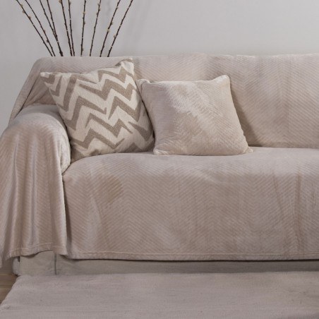 Ριχτάρι Διθέσιου Nef-Nef Dakari Ecru 180x250