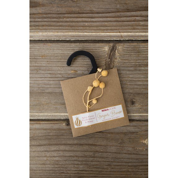 Αρωματικό Ντουλάπας Nima Ginger Brown 10gr