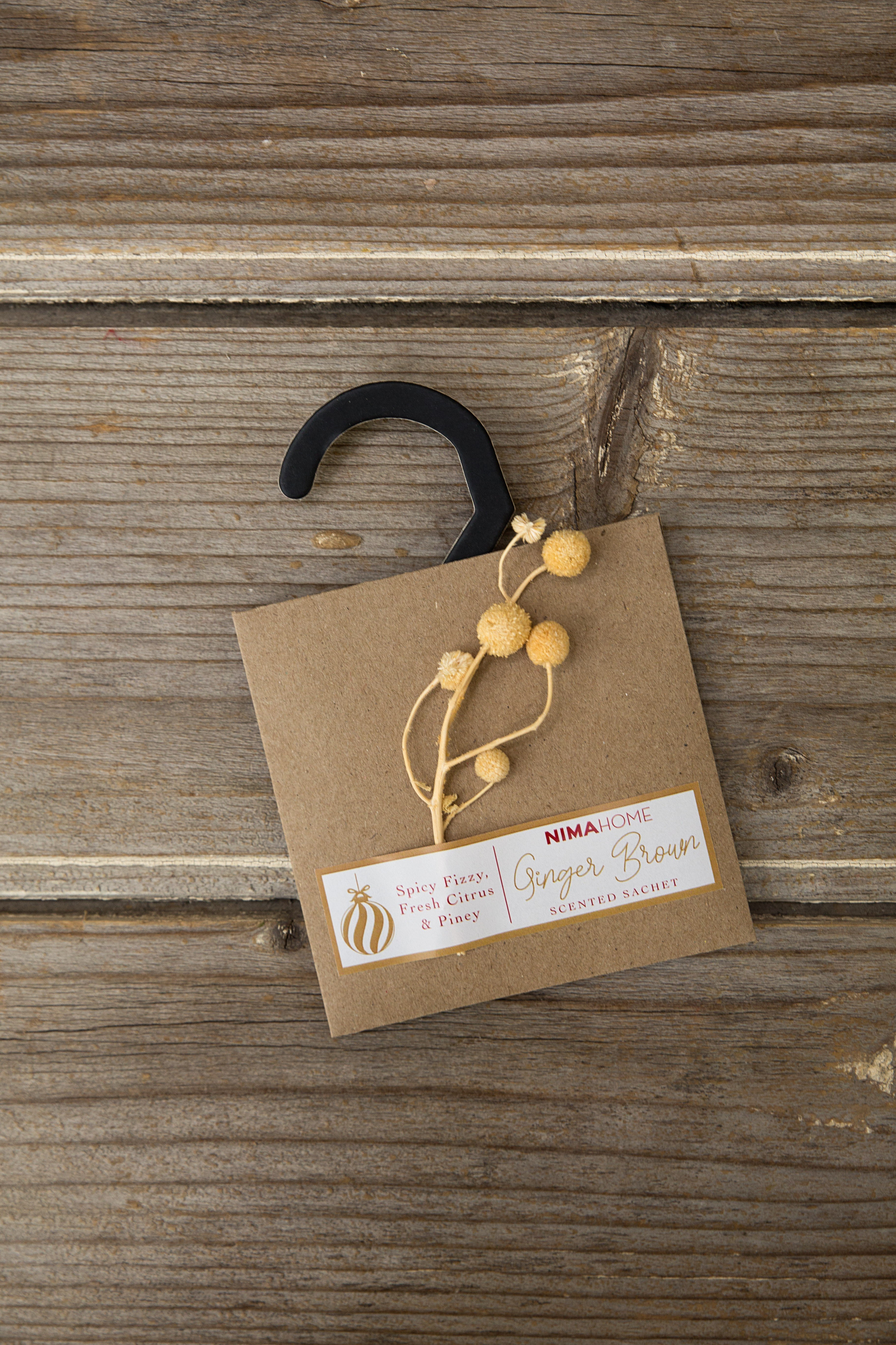 Αρωματικό Ντουλάπας Nima Ginger Brown 10gr