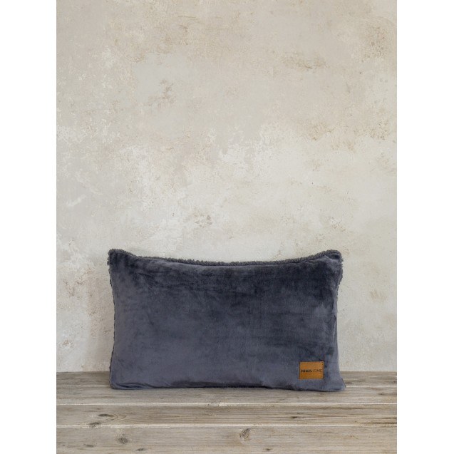 Μαξιλάρι Διακόσμησης Nima Nuan Dark Gray 30x50