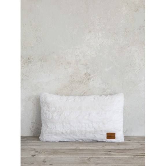 Μαξιλάρι Διακόσμησης Γούνινο Nima Velure Cream 30x50