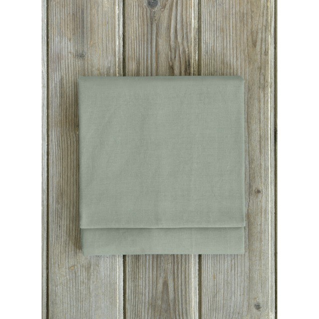 Σεντόνι Μονό Nima Unicolors Rock Green 160x260