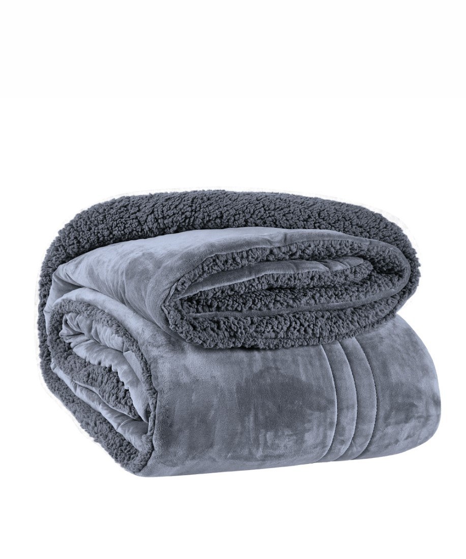 Κουβερτοπάπλωμα Μονό με Sherpa Kentia Notturno 22 160x2