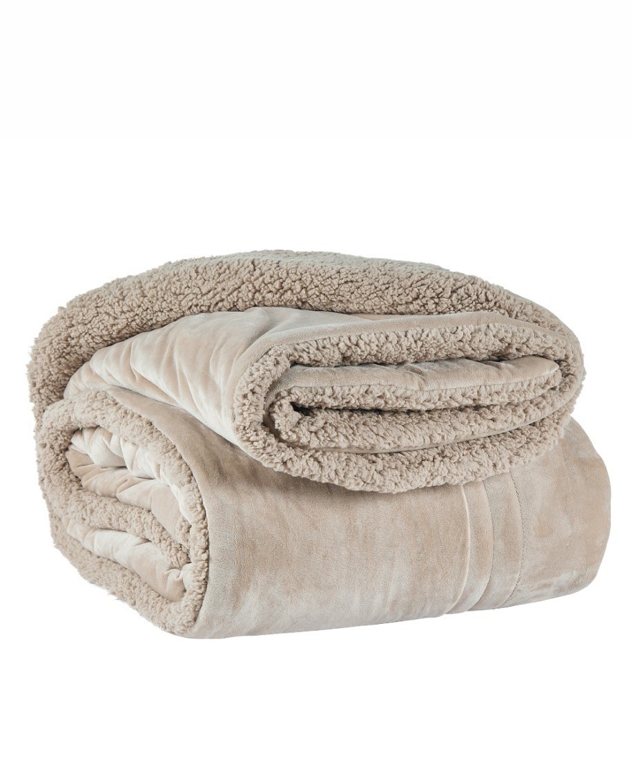 Κουβερτοπάπλωμα King Size με Sherpa Kentia Notturno 26 