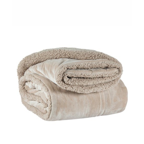 Κουβερτοπάπλωμα Μονό με Sherpa Kentia Notturno 26 160x220