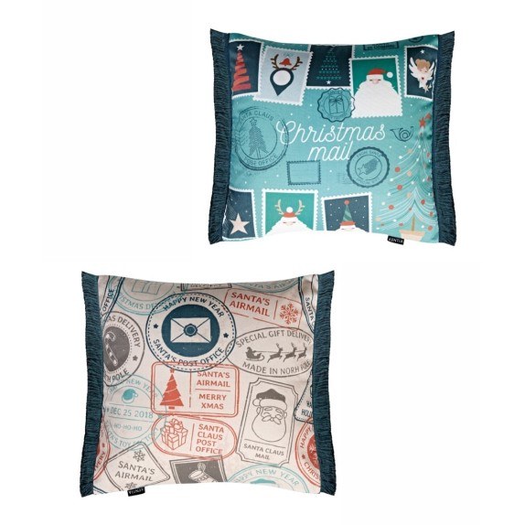 Χριστουγεννιάτικη Μαξιλαροθήκη Διακόσμησης Kentia Snow...