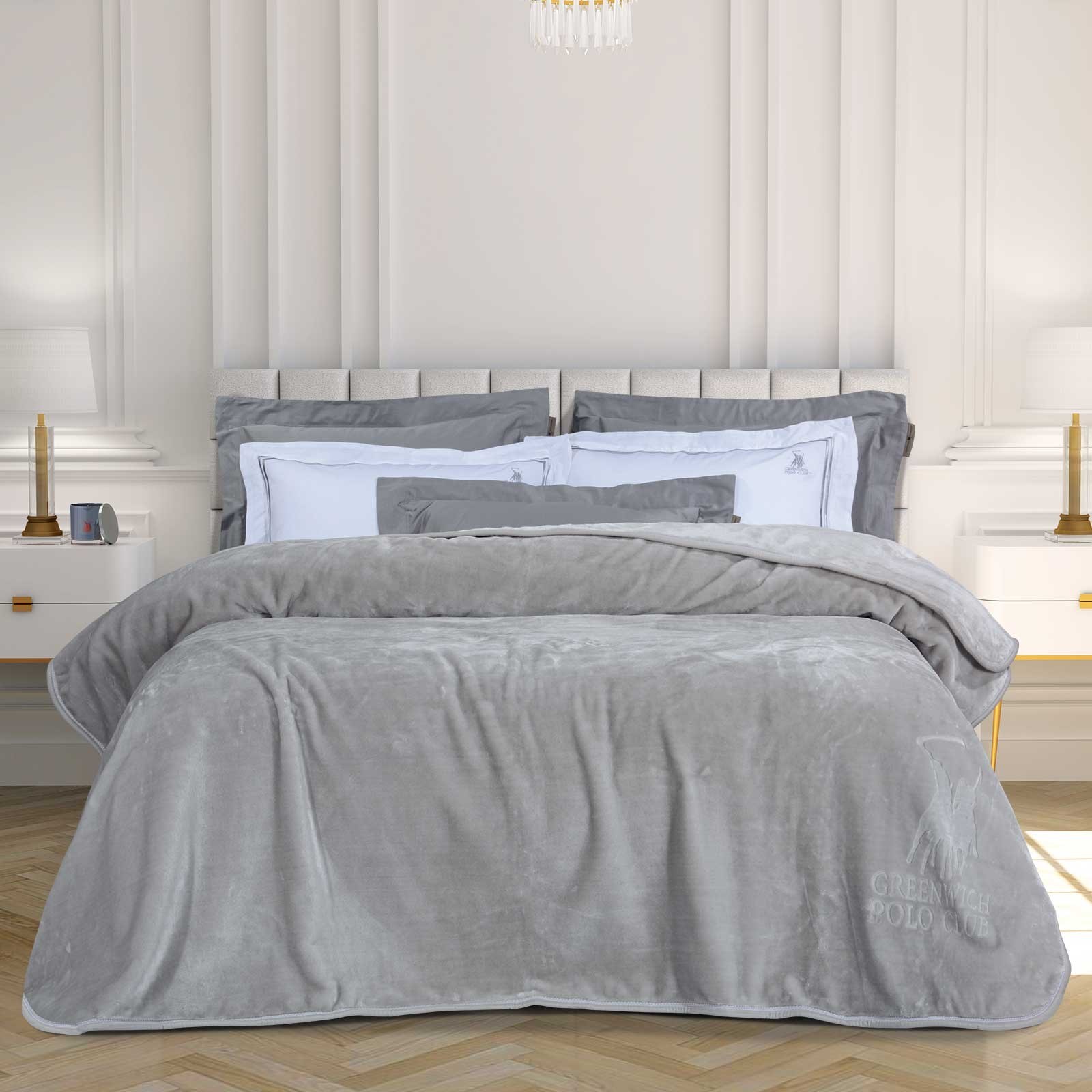 Κουβέρτα Βελουτέ Μονή Greenwich Polo Club 3442 160x240