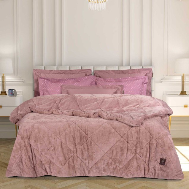 Κουβερτοπάπλωμα Υπέρδιπλο με Sherpa Greenwich...