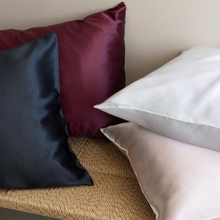 Μαξιλαροθήκη Palamaiki Silka White 50x70