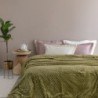 Κουβέρτα Fleece Μονή Palamaiki Aster Green 160x220